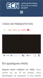 Mobile Screenshot of ecn-formation.com